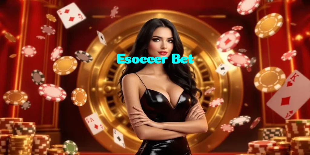 Esoccer Bet casino presented on mobile device in Pakistan with slots and live games
